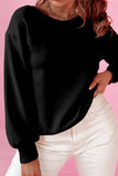 Bow Round Neck Sweatshirt *Multiple Color Options*