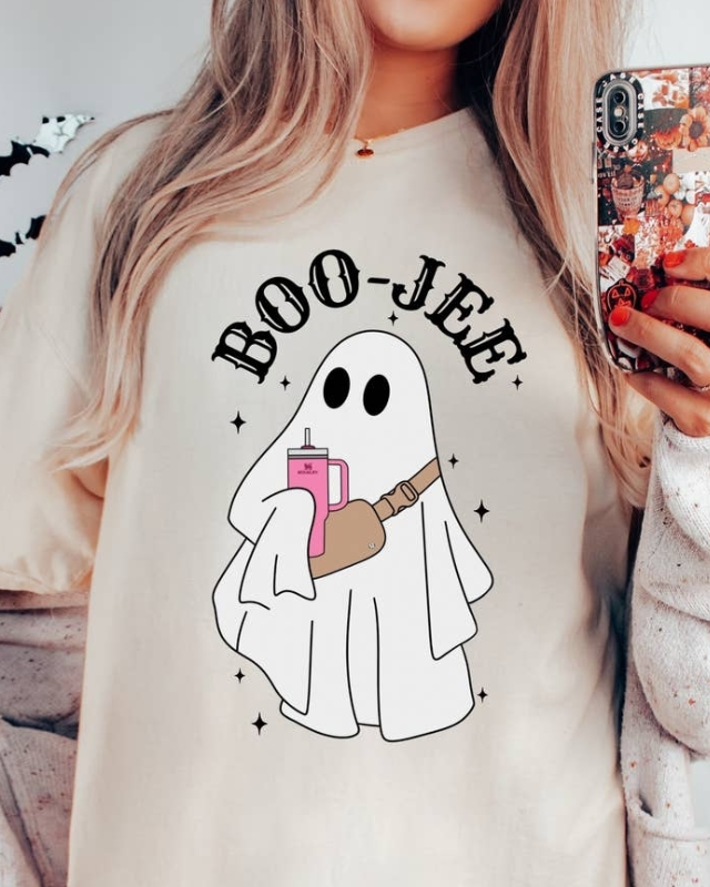 Boo-Jee Ghost Graphic Tee