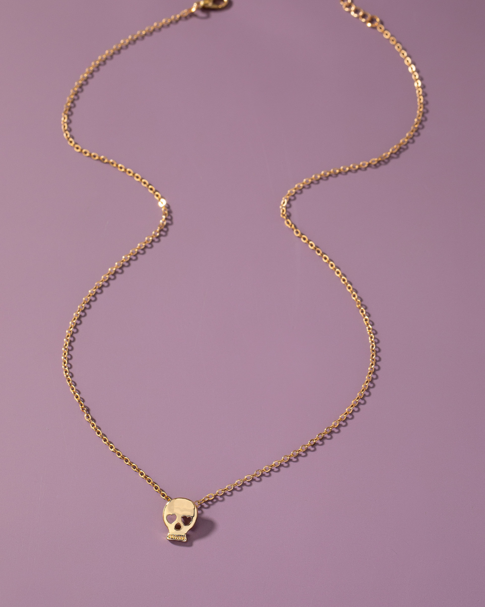 Be Fearless Mini Skull Necklace