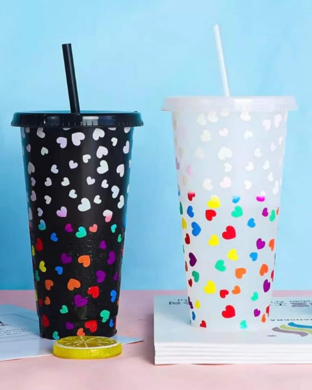 Heart To Heart Color Changing Tumbler