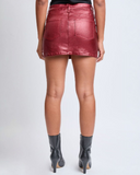 Hyperstretch Metallic Mini Skirt