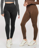 Seamless Premium Ribbed Activewear Leggings