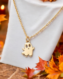 Hey Boo Pendant Necklace