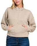 The Harper Half Zip Pullover