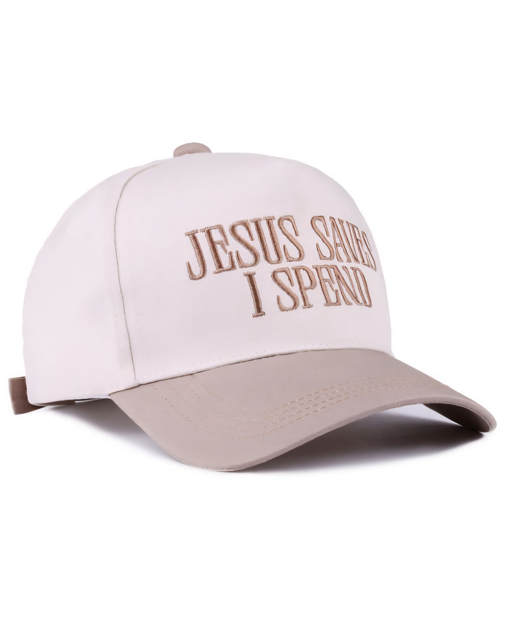 Jesus Saves I Spend Hat