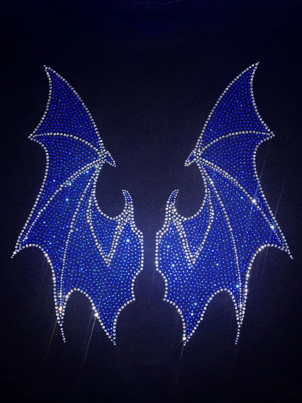 Rhinestone Bat Zip Up Hoodie *Multiple Color Options*