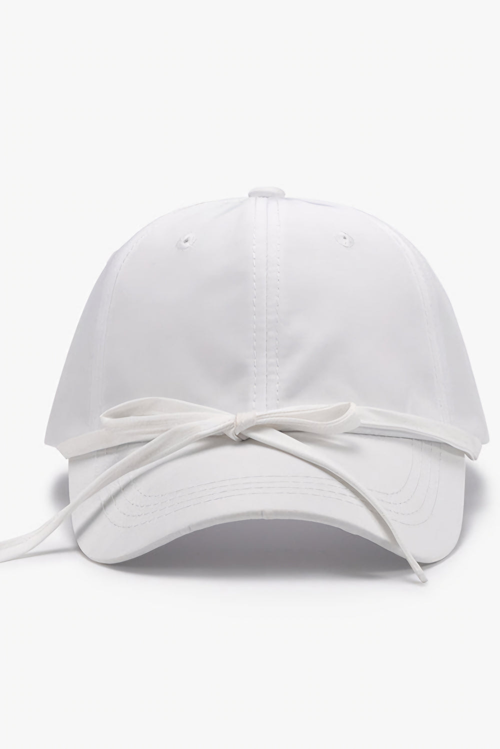 Tied Bow Cotton Baseball Cap *Multiple Color Options*