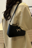 Bow Trim Shoulder Bag *Multiple Color Options*