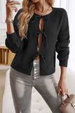 Tied Drop Shoulder Cardigan *Multiple Color Options*