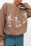 Skeleton Oversized Sweatshirt *Multiple Color Options*
