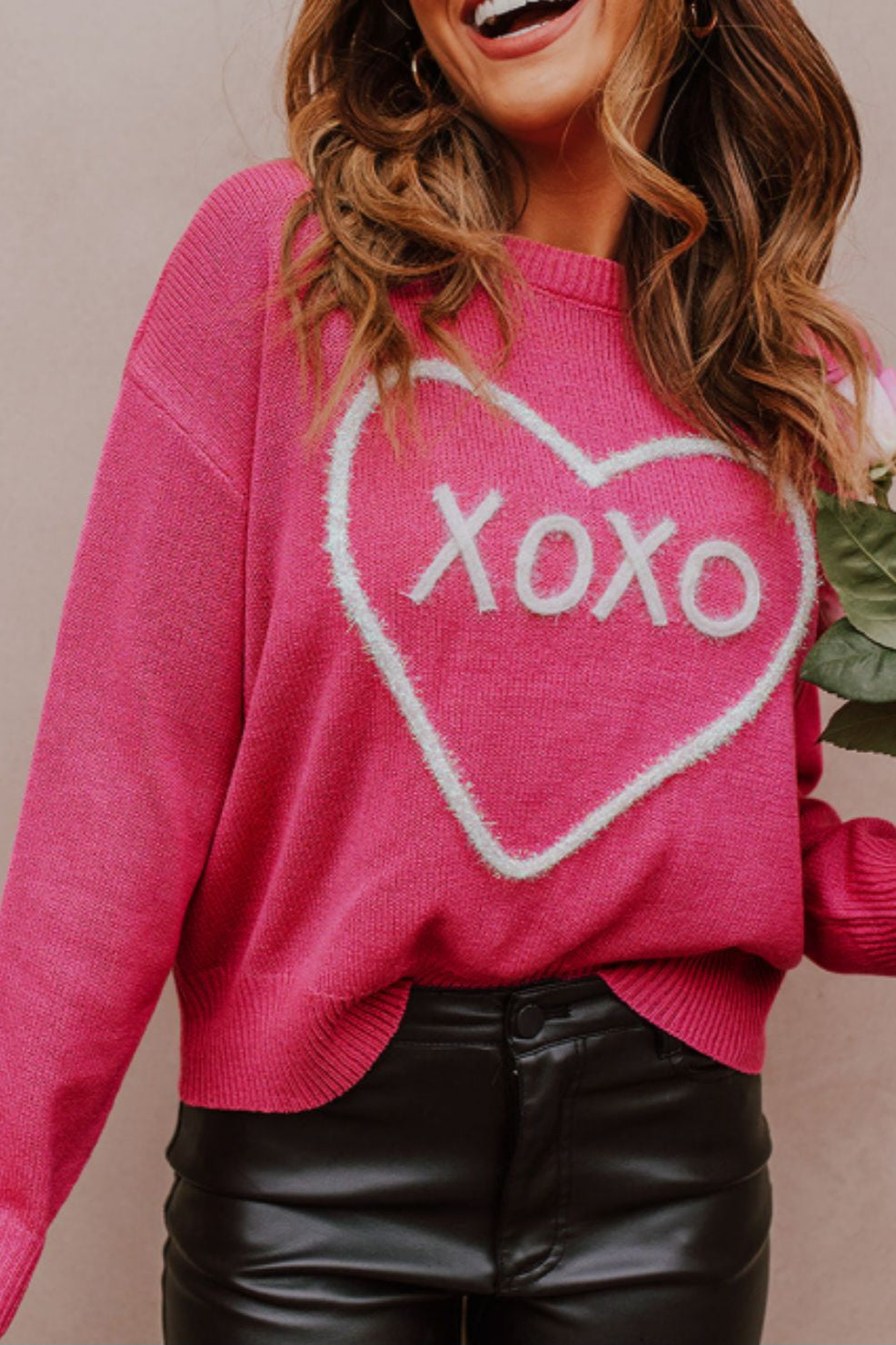 XOXO Round Neck Sweater *Multiple Color Options*