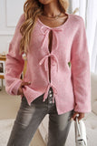 Tied Drop Shoulder Cardigan *Multiple Color Options*