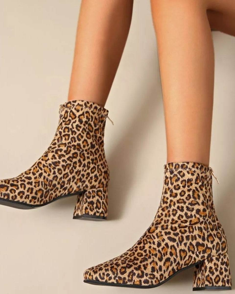 Block Heel Ankle Boots *Multiple Color Options*