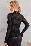 Spider Web Print Layering Top *Multiple Color Options*