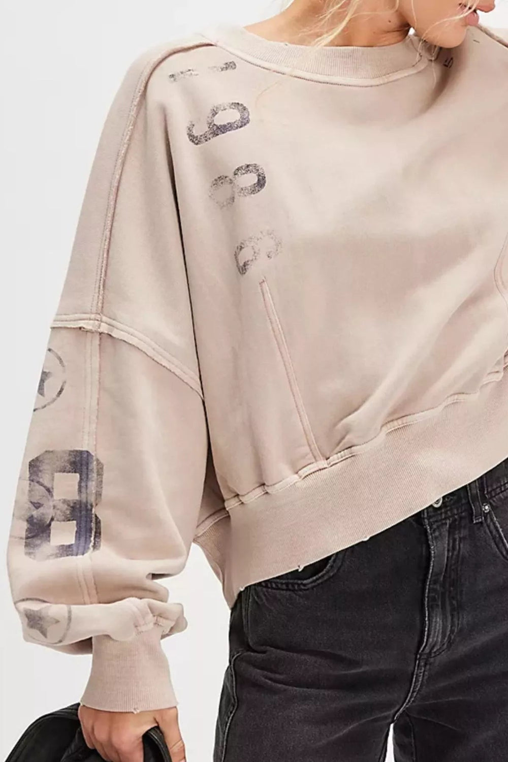 Dropped Shoulder Sweatshirt *Multiple Color Options*