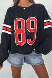 Number 89 Long Sleeve Sweatshirt