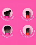 Brush Bestie 4-in-1 Retractable Make-Up Brush