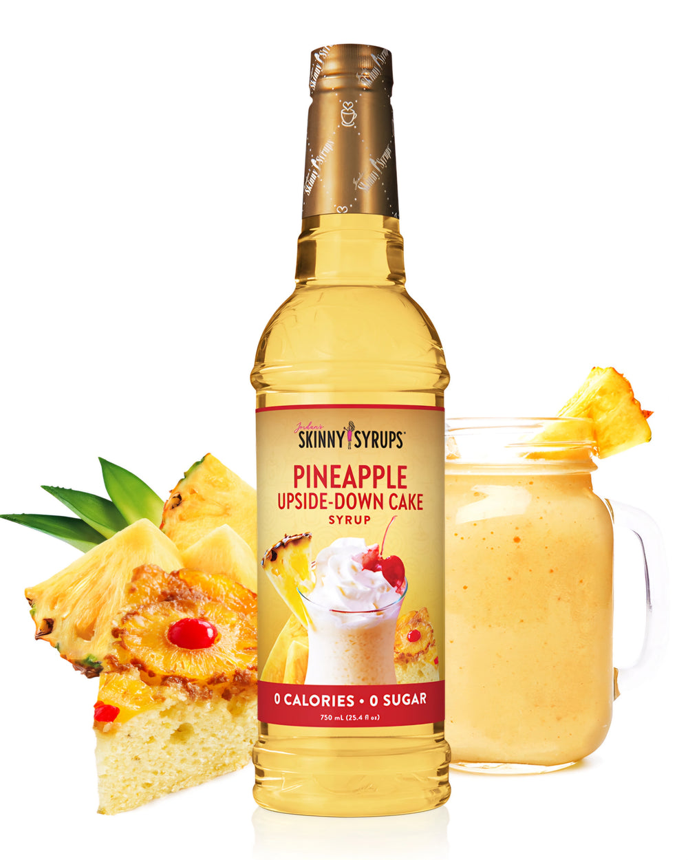 Pineapple Upside Down Cake Skinny Syrup