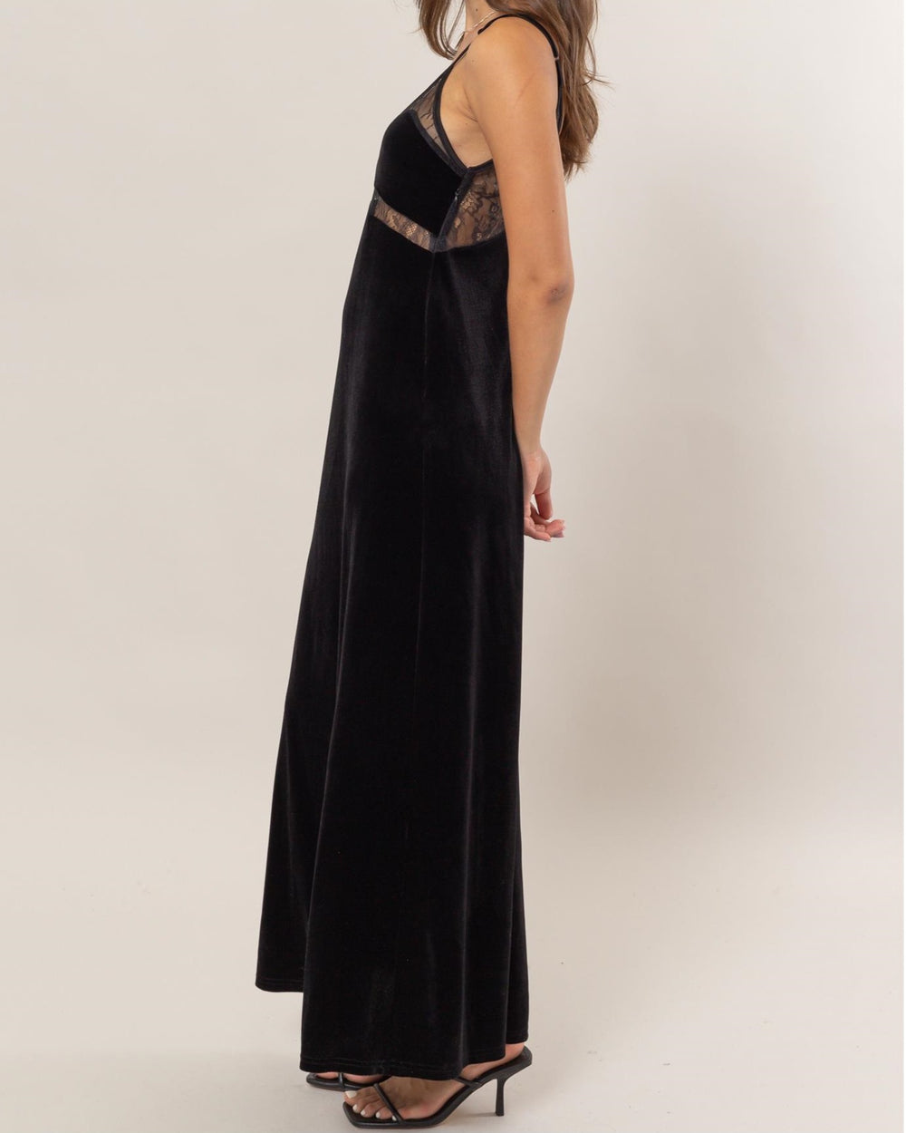 Dark Desire Velvet Maxi Dress