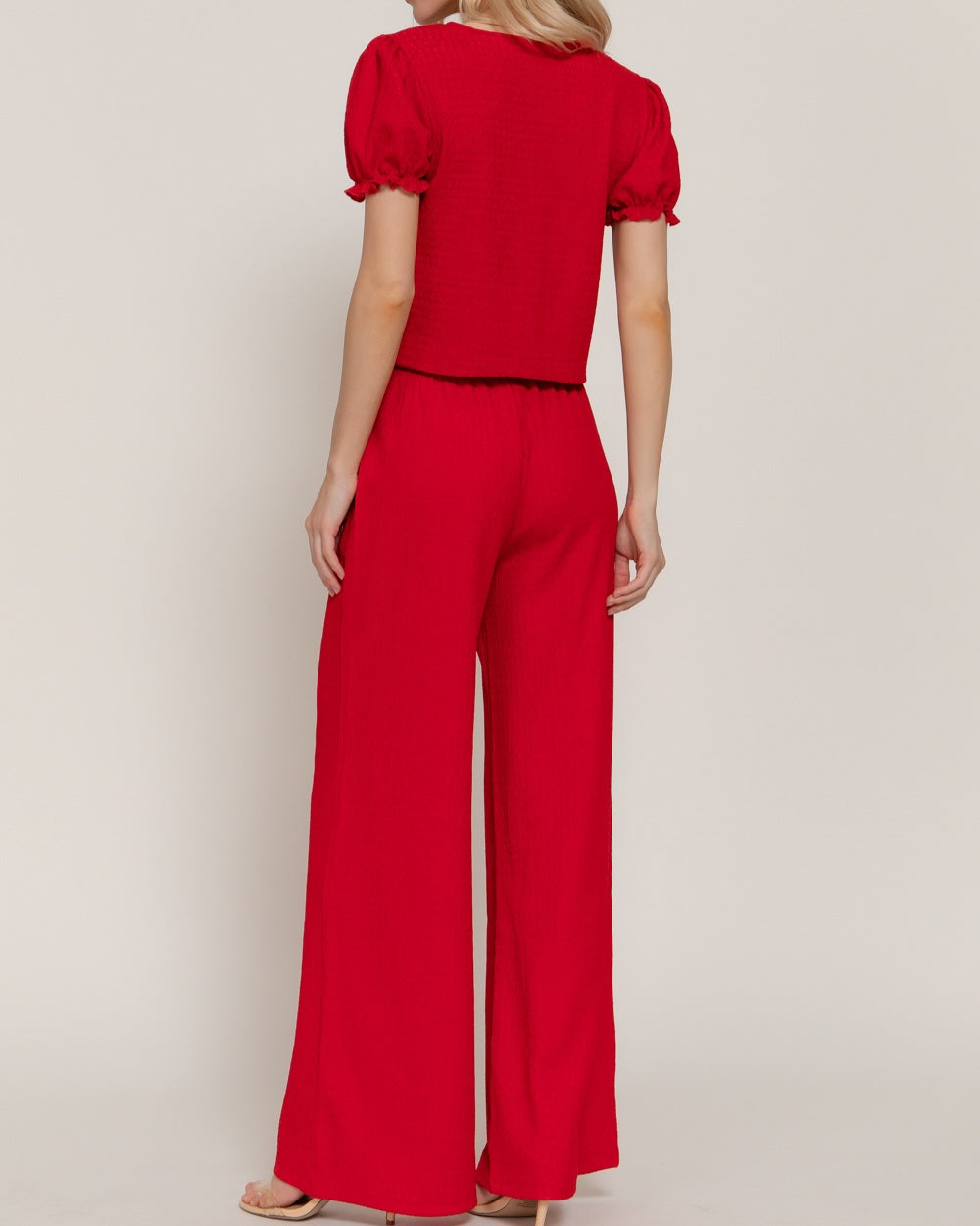 Lilly Tie Top and Pant Set