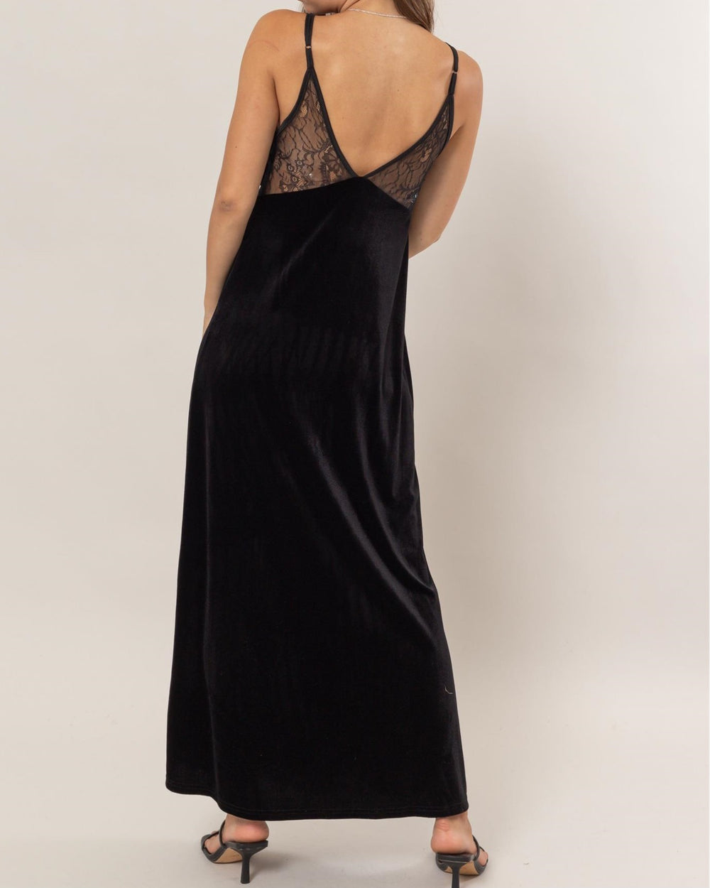 Dark Desire Velvet Maxi Dress
