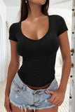 V-Neck Short Sleeve T-Shirt *Multiple Color Options*