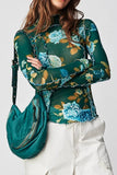 Floral Print Long Sleeve Top *Multiple Color Options*