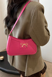 Bow Trim Shoulder Bag *Multiple Color Options*