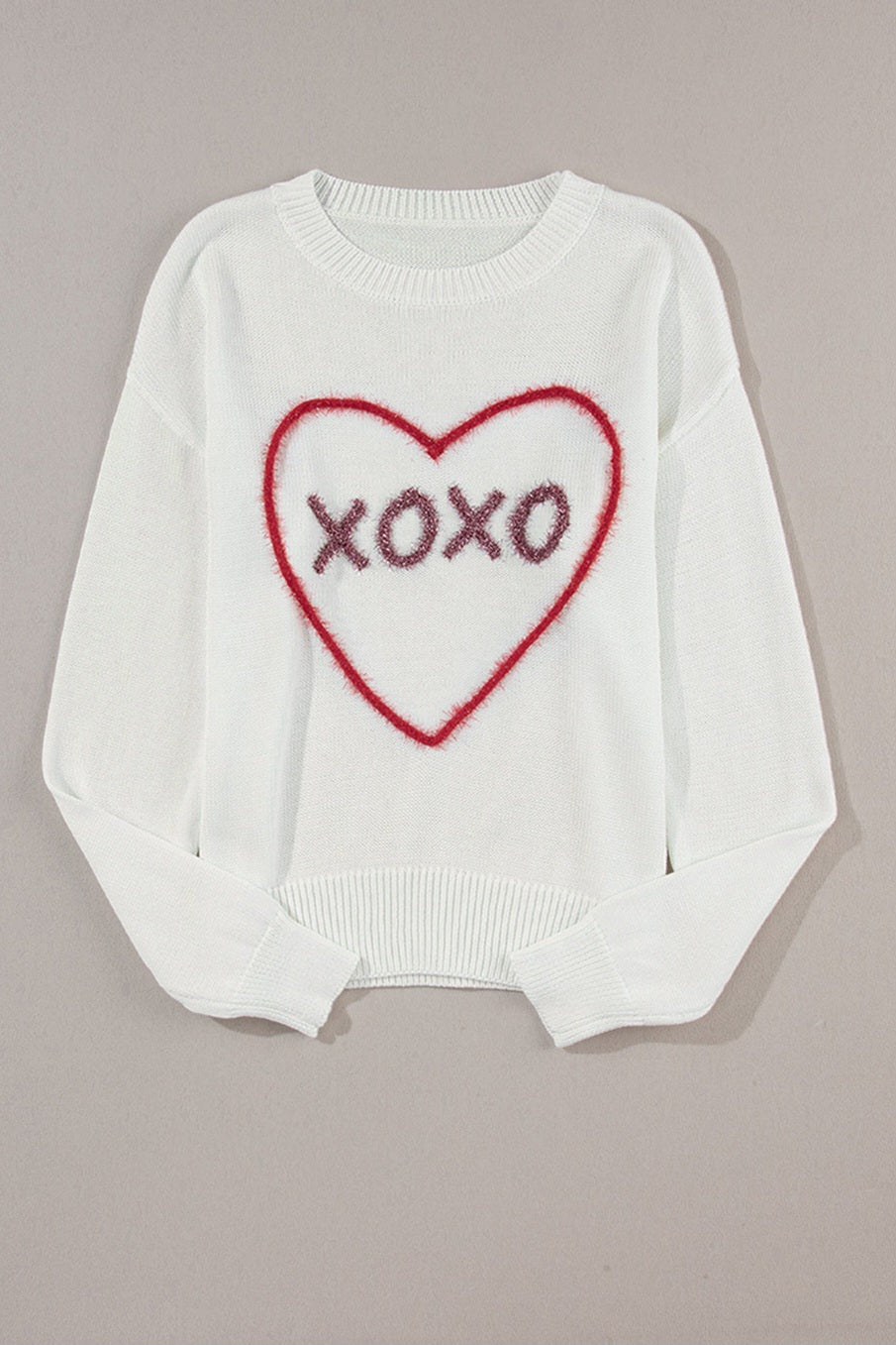 XOXO Round Neck Sweater *Multiple Color Options*