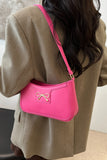 Bow Trim Shoulder Bag *Multiple Color Options*