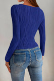 Textured Round Neck Top *Multiple Color Options*