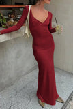 Deep V-Neck Maxi Dress *Multiple Color Options*