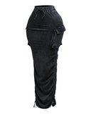 Pocket Full Of Sass Cargo Skirt