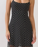 Penelope Polka Dot Fit & Flare Dress