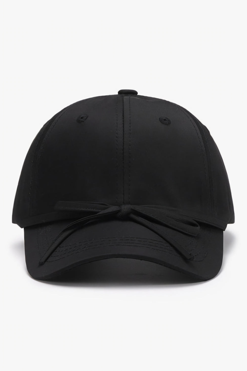 Tied Bow Cotton Baseball Cap *Multiple Color Options*