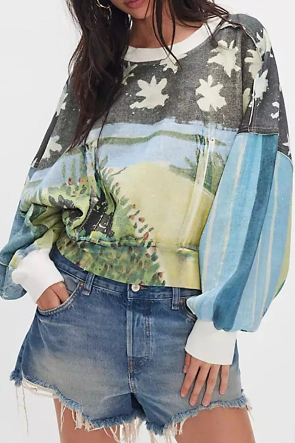 Dropped Shoulder Sweatshirt *Multiple Color Options*