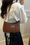 Bow Trim Shoulder Bag *Multiple Color Options*