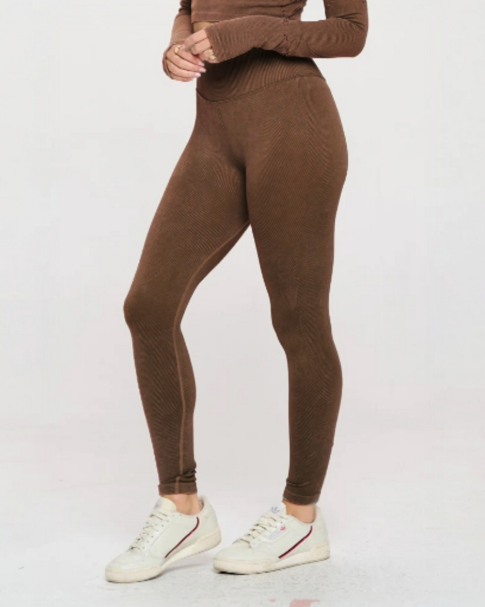 Seamless Premium Ribbed Activewear Leggings