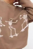 Skeleton Oversized Sweatshirt *Multiple Color Options*