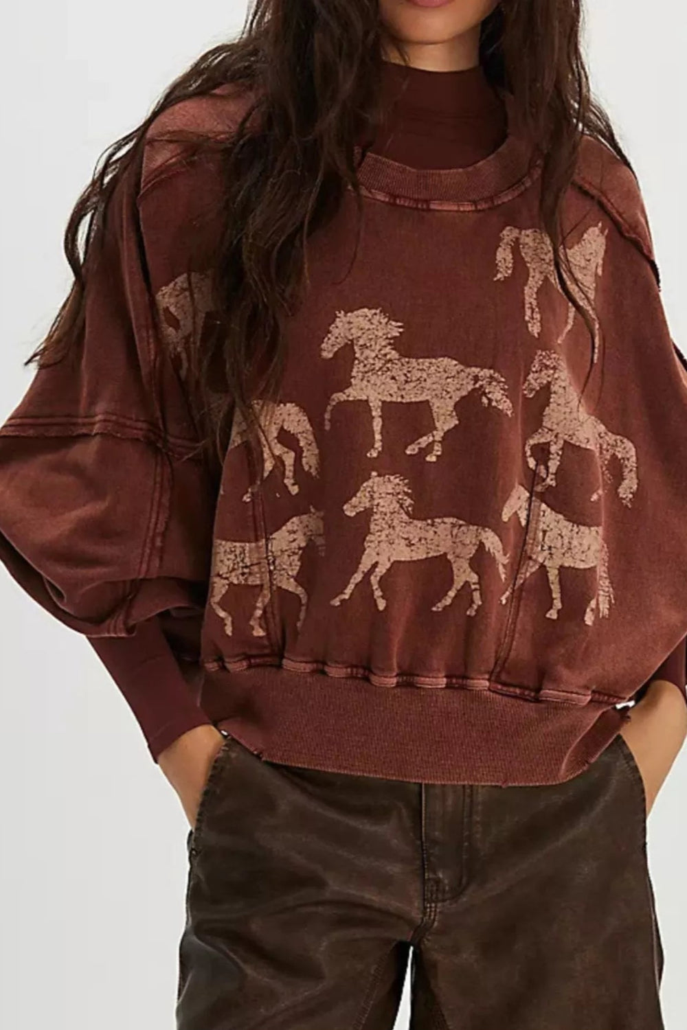 Dropped Shoulder Sweatshirt *Multiple Color Options*