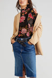 Floral Print Long Sleeve Top *Multiple Color Options*
