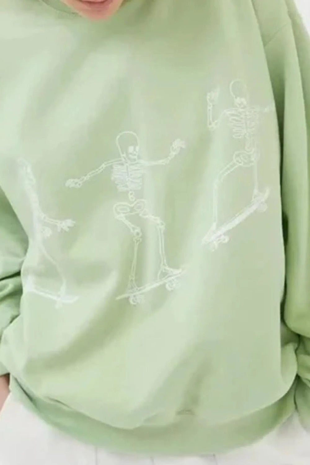 Skeleton Oversized Sweatshirt *Multiple Color Options*