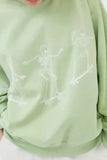 Skeleton Oversized Sweatshirt *Multiple Color Options*