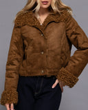Penny Lane Faux Suede Jacket
