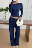 Long Sleeve Top and Pants Set *Multiple Color Options*