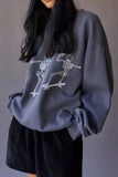 Skeleton Oversized Sweatshirt *Multiple Color Options*