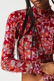 Floral Print Long Sleeve Top *Multiple Color Options*