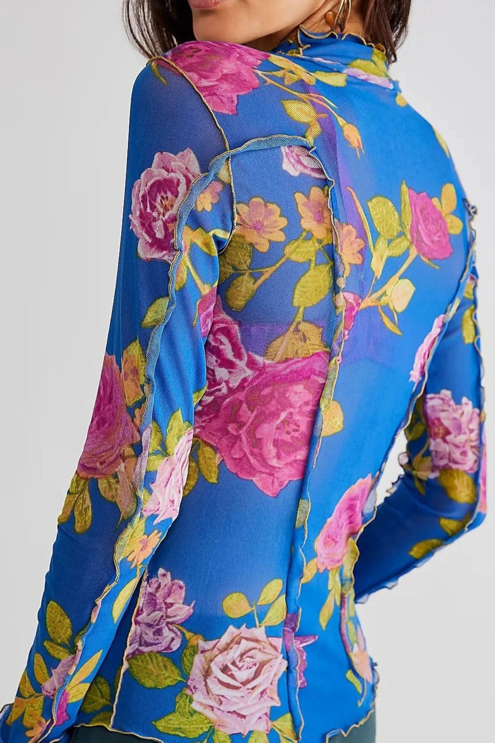 Floral Print Long Sleeve Top *Multiple Color Options*