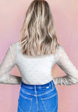 Mini Bow Long Sleeve Top *Multiple Color Options*