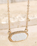 Drusy About You Necklace